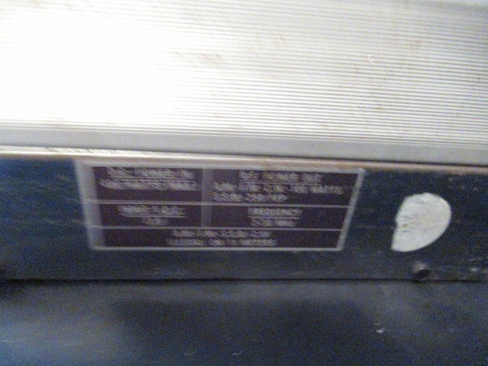 Realistic CB Radio TRC482 40 Ch W/Wthr Band Mic & 100 Amp Brute Amp