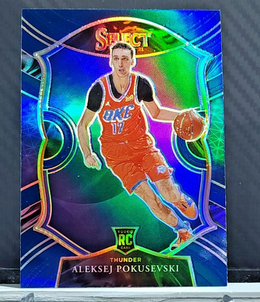 Aleksej Pokusevski 2020-21 Select BLUE PRIZM SP #77 - Thunder RC