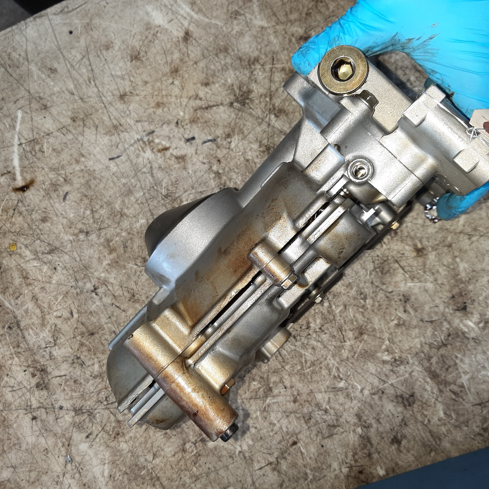 0205 Honda Civic K20a3 2.0 Engine Oil Sump Pump w Balance Shaft