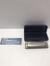 HOHNER Professional Blues Harp MS Harmonica, Key of G with Case  Instructions