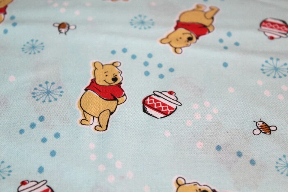Winnie the Poof Fabric Honey Pot Cotton 1/4 yard Crafts 9" - Image 3 of 4