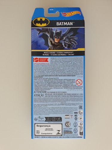 Hot Wheels Batman DC 5 Automodelli da Collezione Batmobile Dodge Charger The Bat - Foto 7 di 8