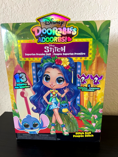 ADOORBS! Disney Doorables STITCH COCO Movie Premiere DOLL+2 Figure+Accessory NEW