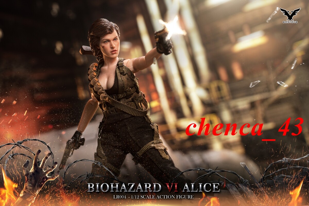 BROTOYS 1/12 アリス RE 6 LR004 Alice BROTOYS LR004 1/12 Resident Evil 6 Alice 6