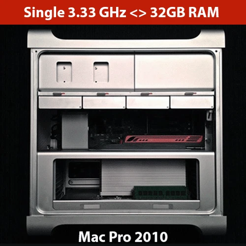 2012 Mac Pro | 3.33GHz 6-Core | 64GB | 1TB SSD  | ATI HD 5770 - Image 3 of 3