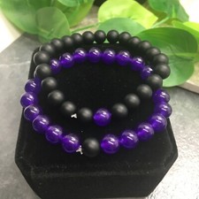 2 PC Bohemian Bead Retro Stackable Stretch Bracelet New Free Ship 20