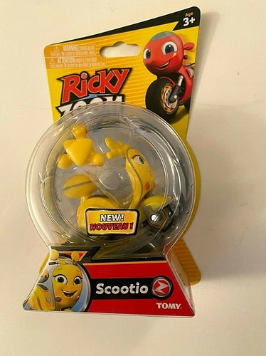 **NEW** RICKY ZOOM Scootio Toy Scooter 3" Figure Free Standing Ages 3+ - 第 1/2 張圖片