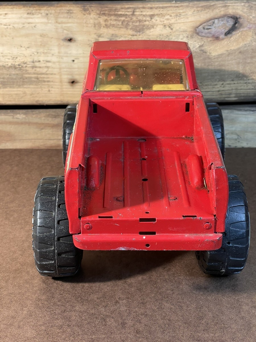Vintage 1970s Tonka Red 4X4 Big Country High Boy Pick Up Vintage 1970s Tonka Red 4X4 Big Country High Boy Pick Up
