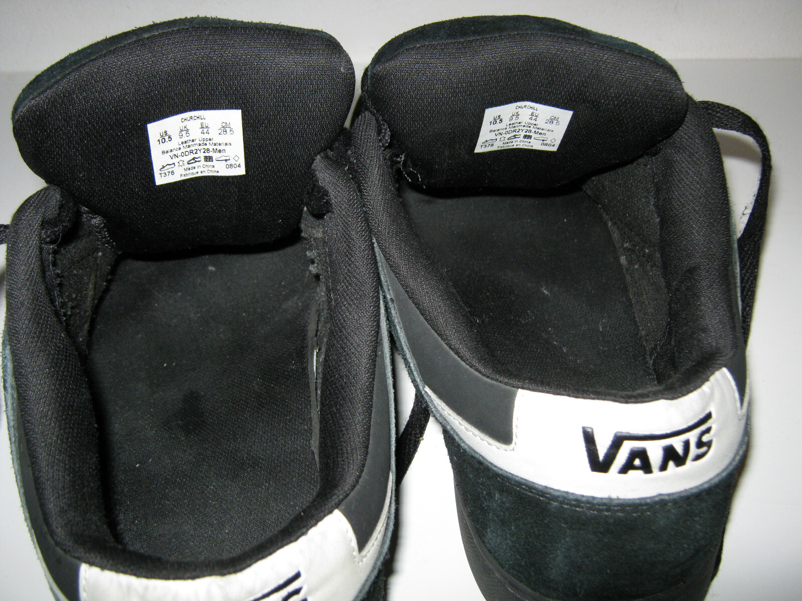 Vans Churchill Skateboard Shoes Mens 