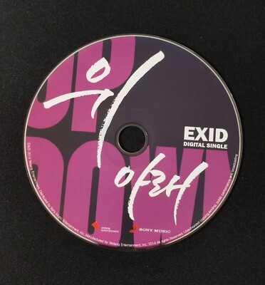 EXID Digital Single [Up Down] Real hand signed PROMO Album rare