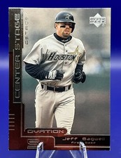 2000 Upper Deck Ovation Center Stage Silver JEFF BAGWELL #CS1 HOF Houston Astros