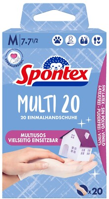 Spontex Einmalhandschuh Extra 20 Vinyl Gr. M - L