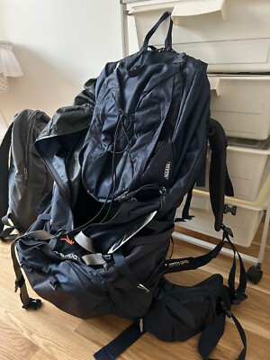 quechua rucksack 70L backpacking new dark blue