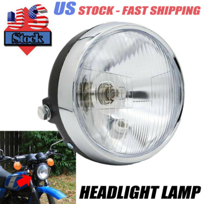 Headlight Lamp For Yamaha DT80 DT100 DT125 DT175 DT250 DT400 GT80 XT125 XT200 US