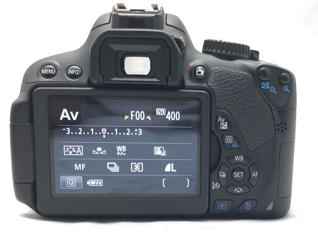 Canon EOS Kiss X6i Digital SLR camera Lens Kit Body color Black