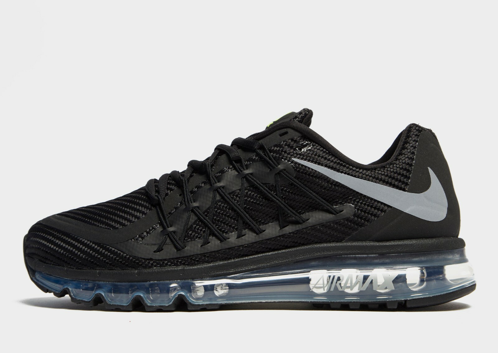⚫ Authentic Nike Air Max 2015 ® ( Men UK : 6 EUR 40 ) Black / Volt - Wolf  Grey | eBay