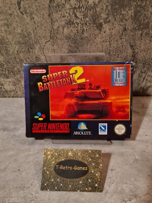SNES Super Nintendo Super Battletank 2 mit OVP und Anleitung EUR