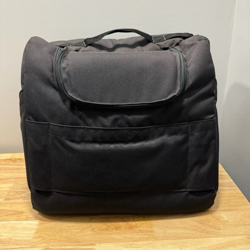 SAC Motorcycle Sissy Bar Tail Bag Touring Luggage USA Made Black Travel