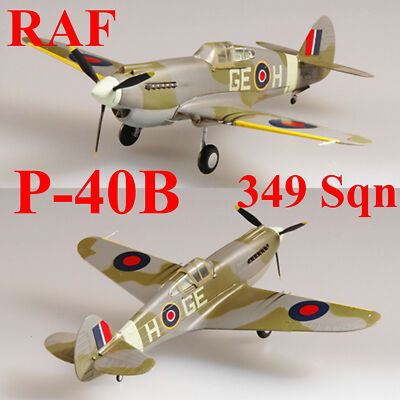 Easy Model 1/72 RAF P-40B Tomahawk 349th Sqn 11A 1943 West Africa #37207 Model