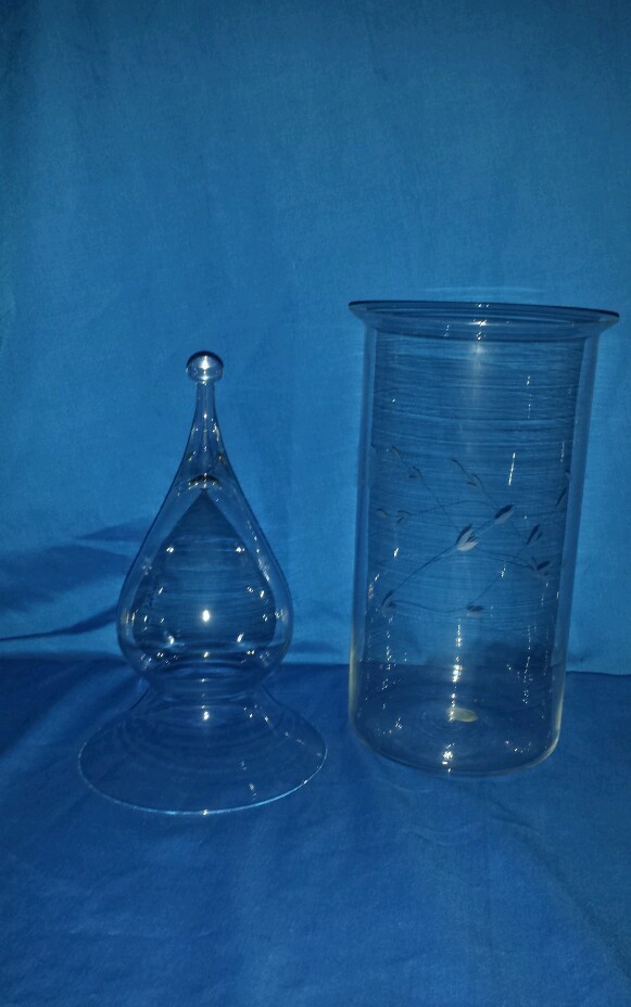 Princess house 2pc.crystal vase #047 | eBay