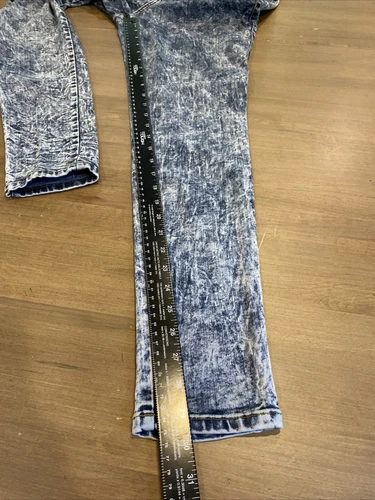 Vibrant  MIU Jeans Women’s Size 15 Made In USA Stonewash Skinny - Picture 6 of 8