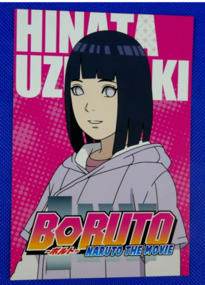 NARUTO Hinata Vertical Version BORUTO-NARUTO THE MOVIE Postcard