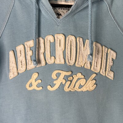 Abercrombie & Fitch Girls Medium Authentic Vintage Collection Blue