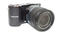 Samsung 20.3MP Digital Camera with 18-55mm Lens - Black EV-NX210ZBSBUS 