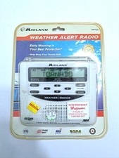 Midland WR-120 Emergency Weather Alert Radio Alarm Clock NOAA SAME Brand New
