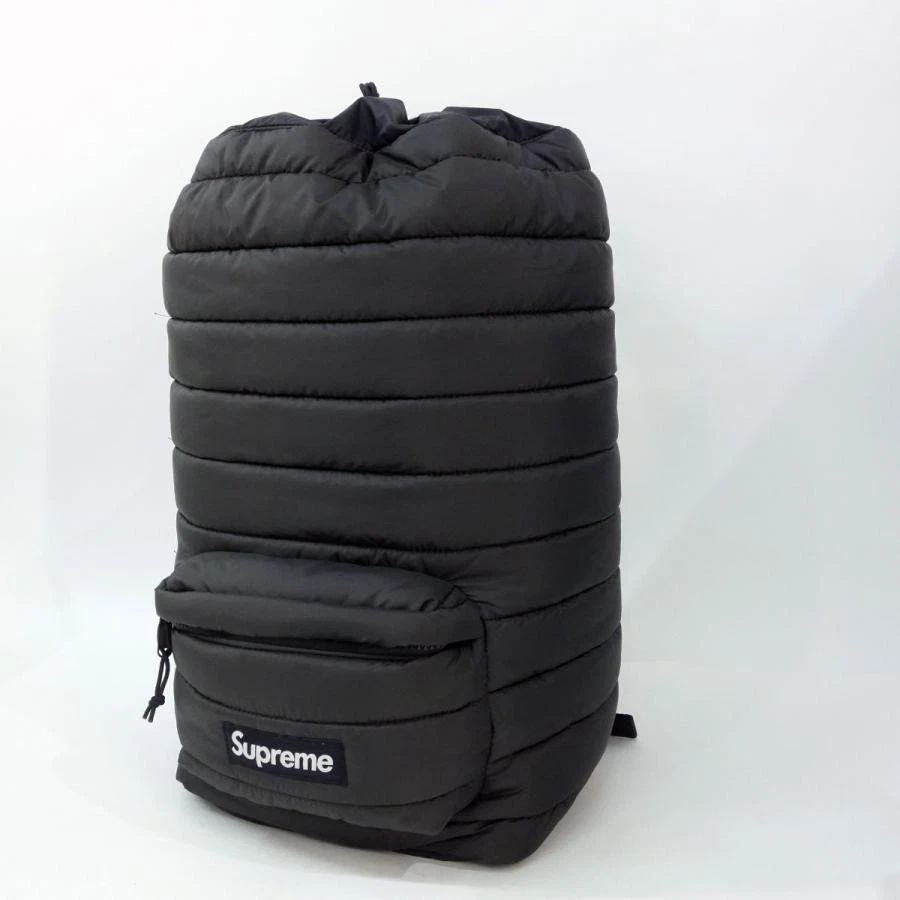 Supreme 22AW Sac à Dos Tampon Noir Sac Hiver Streetwear