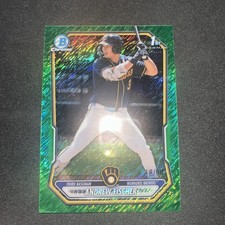 2026 Bowman Chrome Andrew Fischer Green Shimmer /99