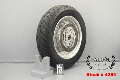 2009 Harley Dyna Fat Bob 16'' x 5.00'' BACK REAR Wheel Rim SLOTTED 25mm #4254