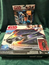 Star Wars Kylo Ren Tie Silencer w/ Figure Force Link and  STARTER KIT NIB !!!