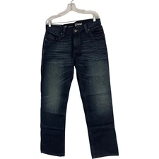 INC International Concepts Jeans Mens 33X30 Blue Denim Berlin Slim Straight NWT