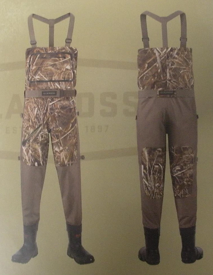 Lacrosse 700082M-11 Alpha Swamp Fox Breathable Neoprene Camo Wader Size 11 - Image 4 of 4