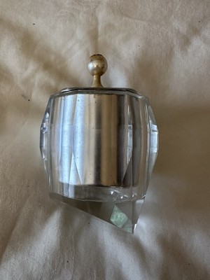 Vintage MCM Korex Crystal Electro Match Tabletop Lighter