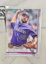 ANTONIO SENZATELA 2019 TOPPS SERIES 1 #181 GOLD 150 YEARS STAMP ROCKIES