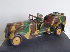 JNF Horch Kübelwagen WH29 Uhrwerk Besatzung Mimikry Blechspielzeug Militär II WK