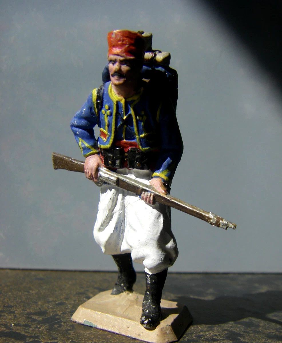 Figurine Jacques Bittard – Zouave 1875 – Soldat Miniature – Occasion