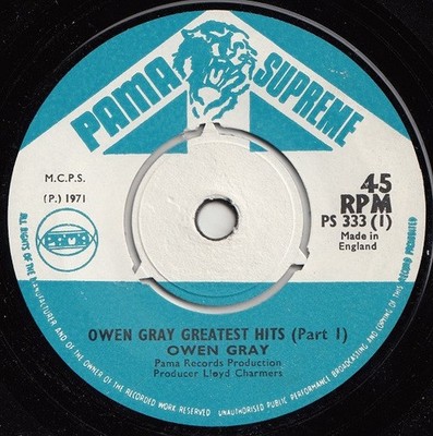 Owen Gray - Owen Gray Greatest Hits (Part 1) / Owen Gray Latest Hits (Part 2), 7