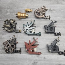 Tattoo COil Machine Lot 7 and Shader Untested PARTS REPAIR