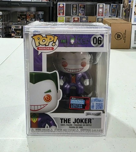 NYCC 2025 Funko Pop The Joker 1000 Pcs Limited Edition With Hard Protector