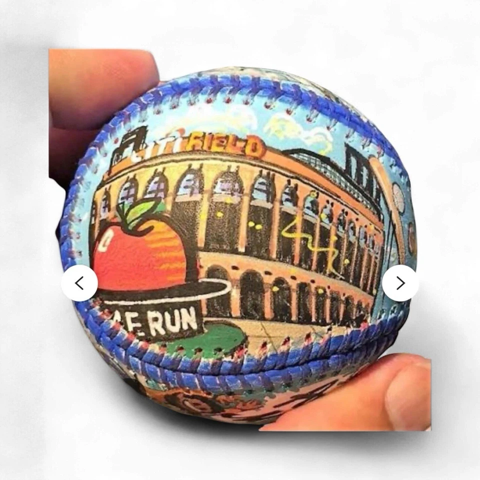 Personalized “Made to order Hand Painted Baseball, Senior Gift, - Image 3 of 3