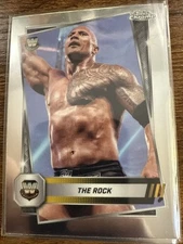 2025 Topps Chrome WWE - The Rock #10