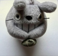 My Neighbor Totoro Plush Keychain Large Totoro Fluffy Used Studio