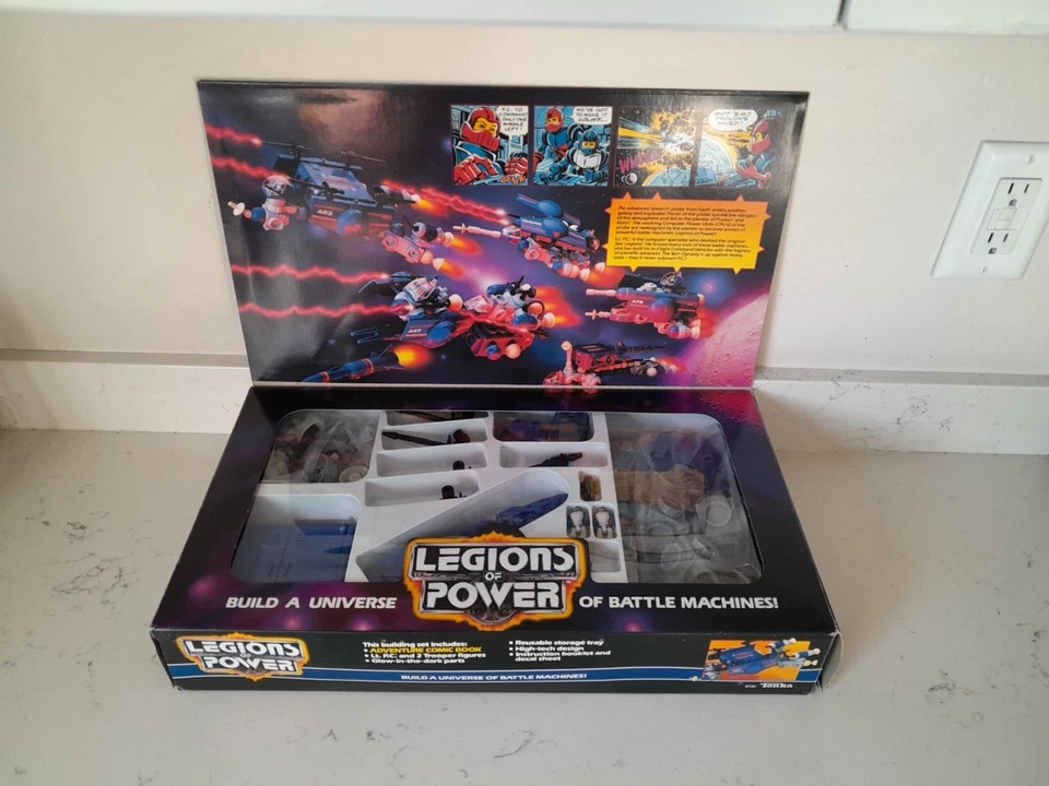 De colección 1986 Legions of Power Star Legions in Flight Command Vehículos Tonka EX+ Foto 2 de 4