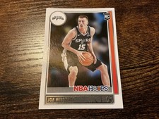 2021-22 Panini NBA Hoops Rookie Joe Wieskamp San Antonio Spurs #245 RC