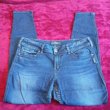 Silver Jeans Co. Suki Super Skinny Women's Jeans W32/L29 Dark(600