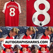 Signed Martin Odegaard Arsenal 25/26 Autographed Jersey With COA & Exact Proof