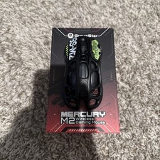 GravaStar Mercury M2 Wireless Gaming Mouse - 26k DPI, Lightweight, RGB